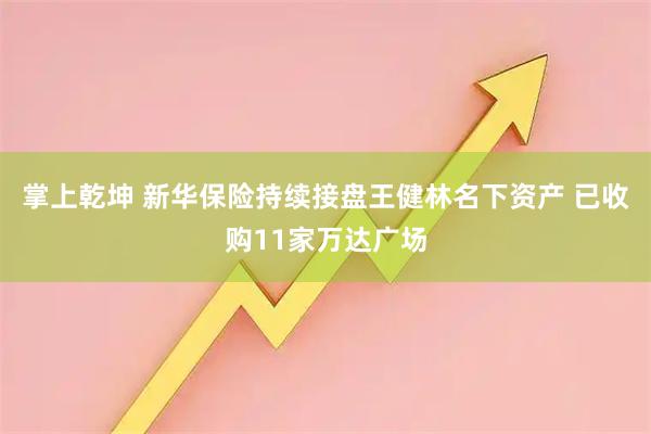 掌上乾坤 新华保险持续接盘王健林名下资产 已收购11家万达广场
