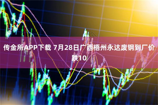 传金所APP下载 7月28日广西梧州永达废钢到厂价跌10